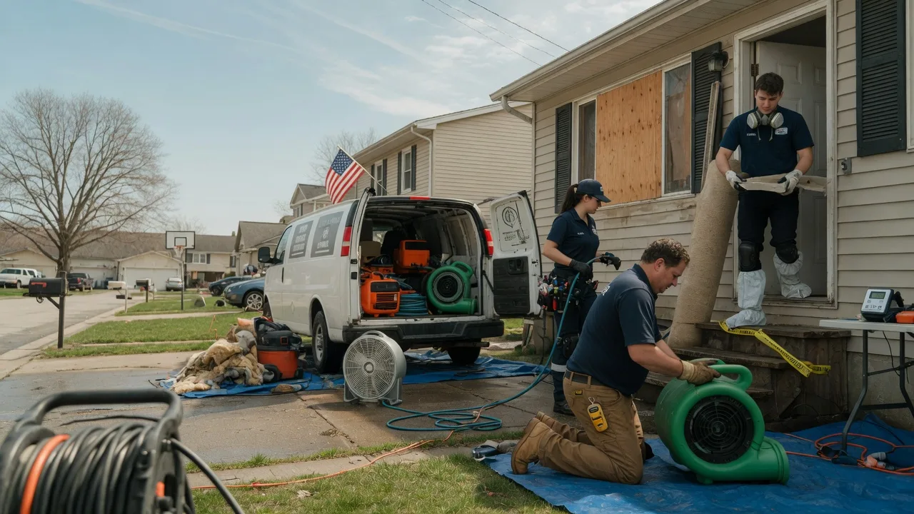 Water Damage Restoration in Beason, IL near me